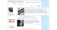 Desktop Screenshot of privacysurgeon.org